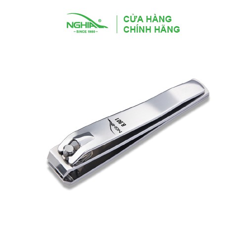 Bấm Móng Tay Chân Inox Cao Cấp KỀM NGHĨA B.901- Đầu Bằng Lớn