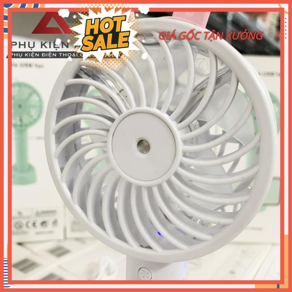 Quạt mini cầm tay phun sương tự động sạc pin USB | BigBuy360 - bigbuy360.vn