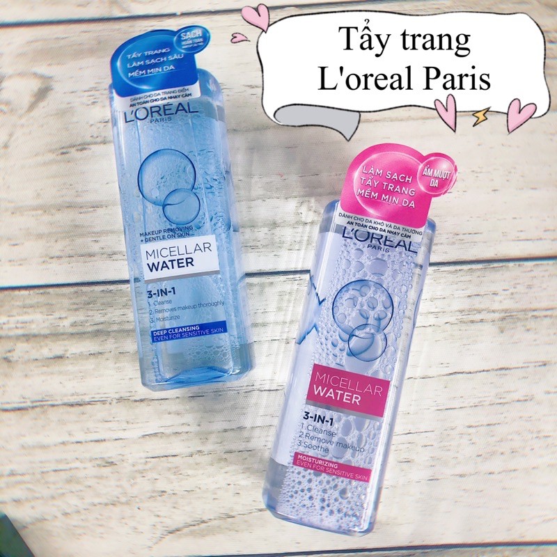 Nước tẩy trang Loreal Micellar Water