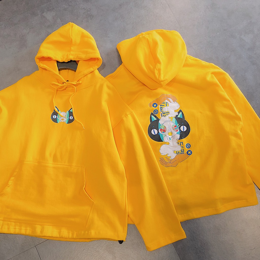 Áo Khoác Hoodie CAT Unisex