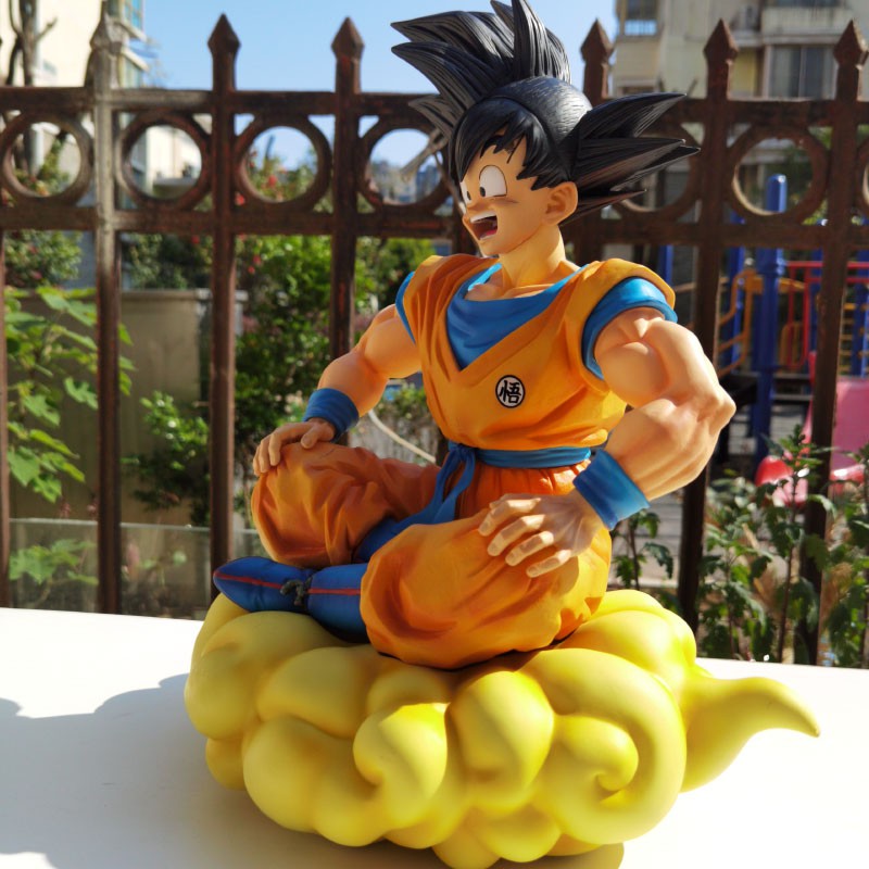 [22cm-800g] mô hình NHÂN VẬT goku cưỡi cân đâu vân songoku FIGURE DRAGONBALL dragon ball cầm ngọc rồng mo hinh cỡ lớn