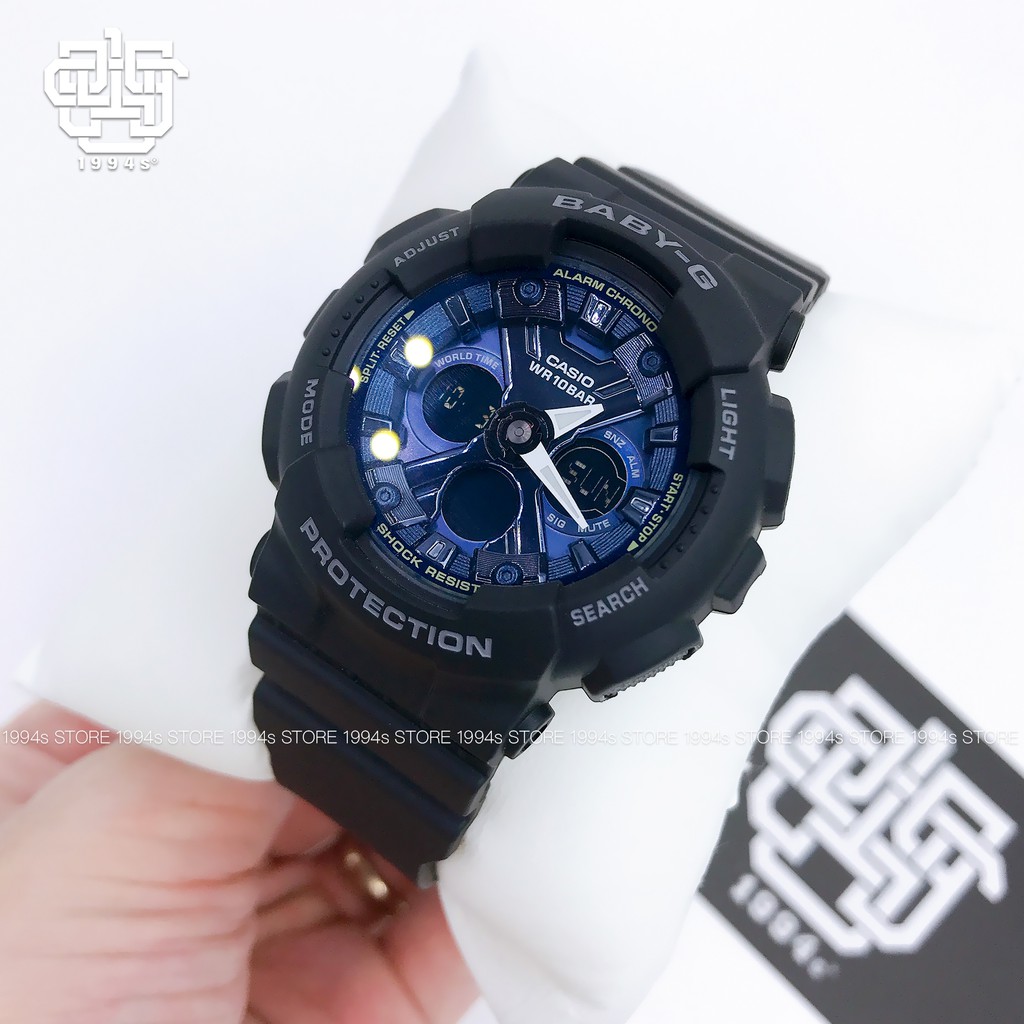 Đồng hồ nữ Casio Baby-G BA-130 / BA-130-1A2 chống va đập, chống nước 200m, size 43.3mm, hàng chính hãng