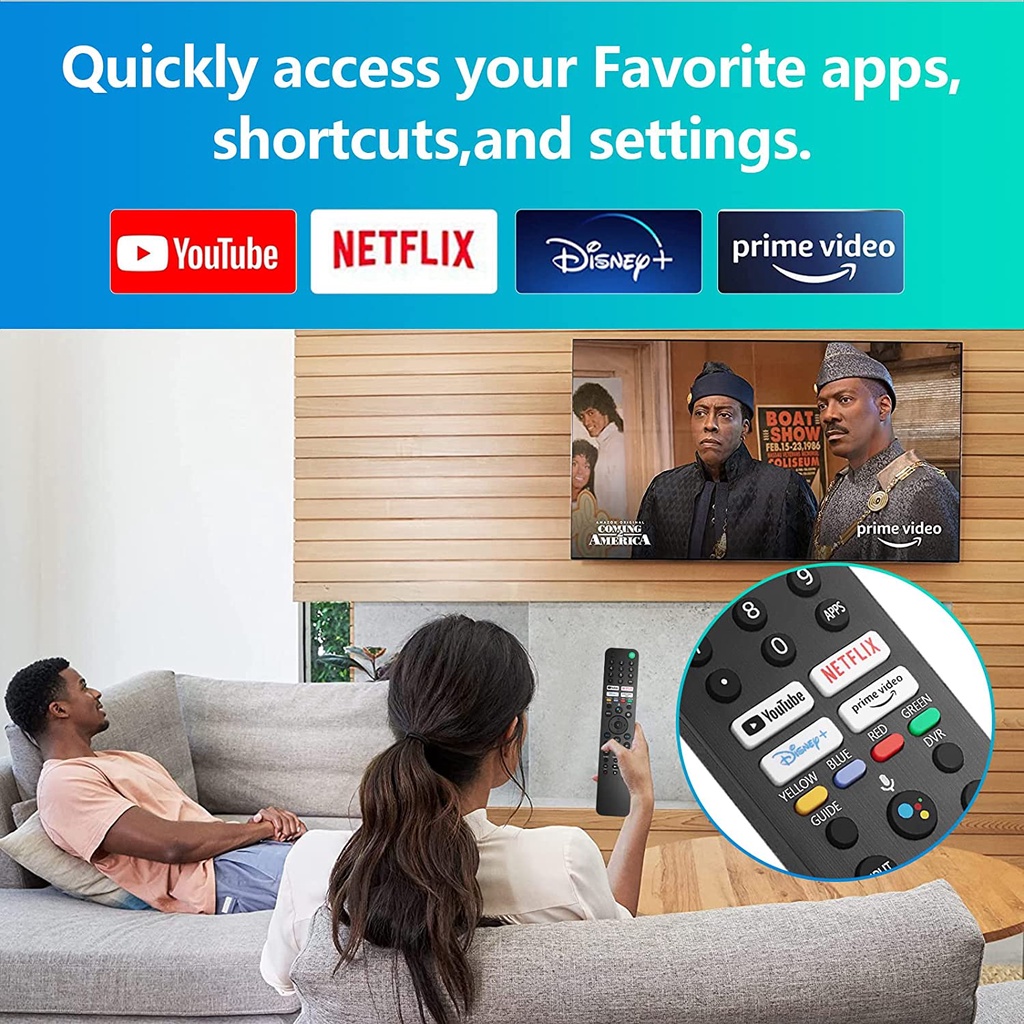 Điều Khiển Từ Xa Bằng Giọng Nói RMF-TX520U MG3-TX520U Cho TV Sony Smart TV KD-43X80J KD-43X85J KD-50X85J XR-50X90J XR55X90J XR55X94J XR65A80CJ XR65A80J 65A80J 65A80J9X9X9X60J9X60J