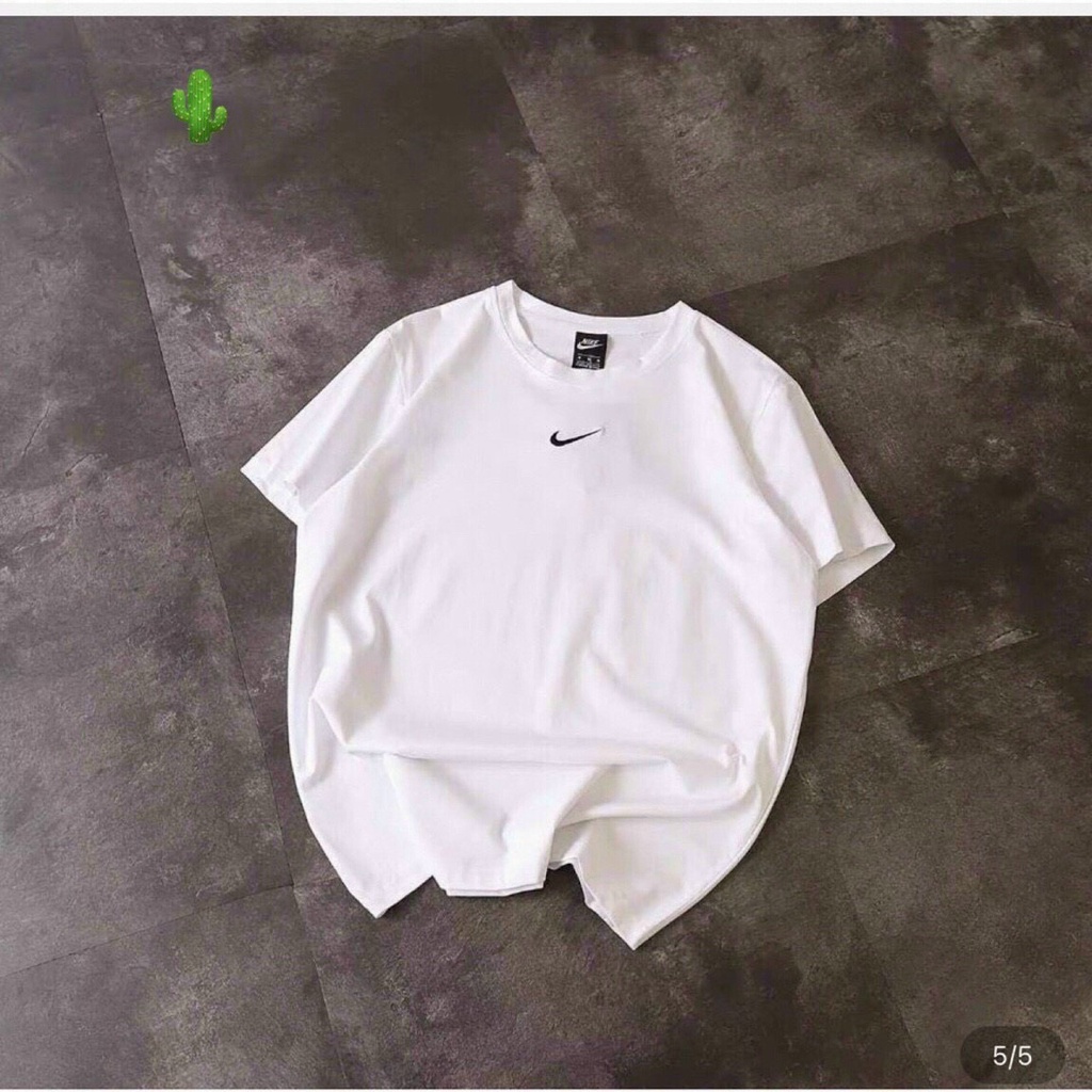 Áo thun form rộng thêu dấu móc cực hot , chất thun coton mềm mịn
