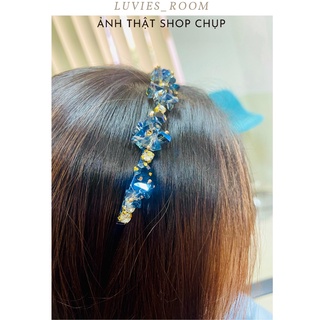 Băng Đô, Bờm Cài Tóc Đính Đá Lấp Lánh Siêu Đẹp