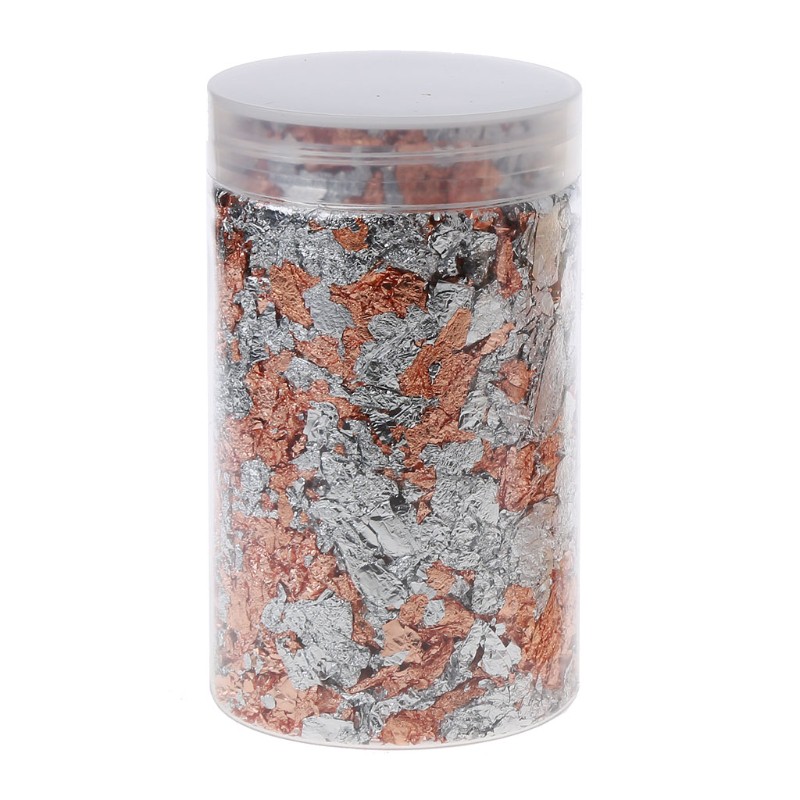 10g Miếng Dán Trang Trí Mạ Vàng / Bạc