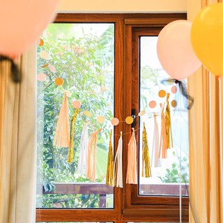 Chùm tua rua giấy trang trí tiệc