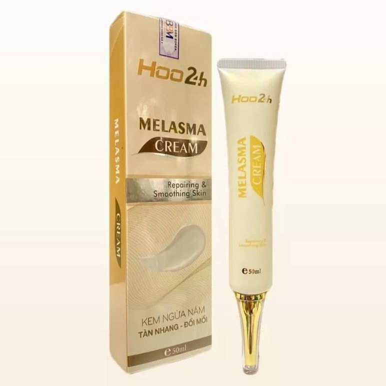 Kem nám, tàn nhang Hoo24h SPF50+ 50ml