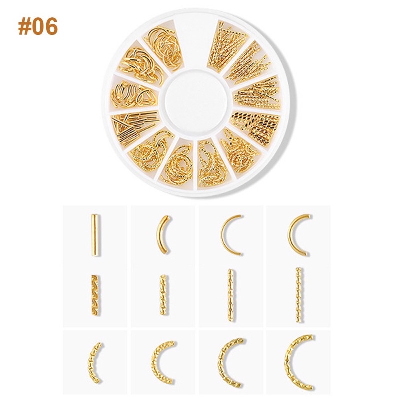 Charm Gắn Móng - Charm Vỏ Sò