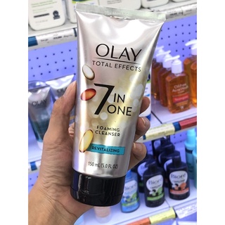Sữa rửa mặt Olay Total Effects 7in1 Foaming Cleanser Revitalizing-Citrus Scrub Refreshing tuýp 150ml