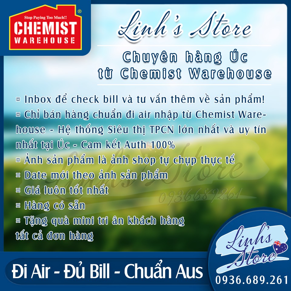 60 viên 💙 Swisse Beauty Collagen Glow 💙 Chemist Warehouse - Úc