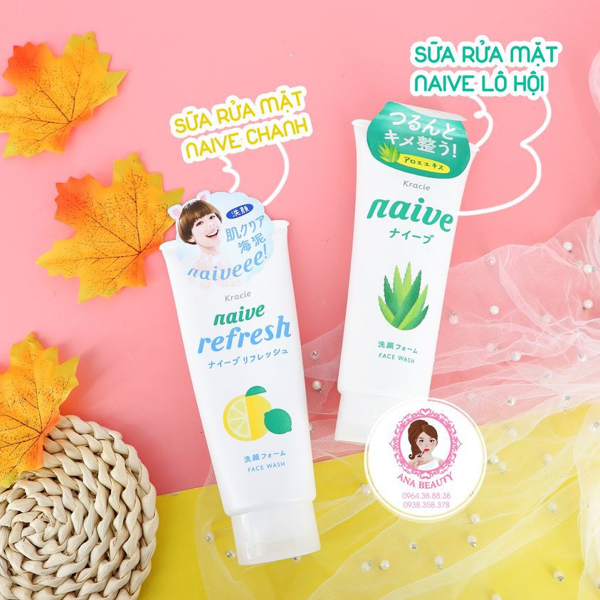 SỮA RỬA MẶT KRACIE NAIVE