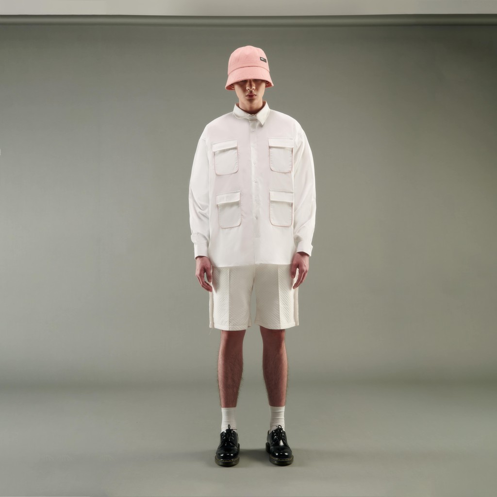 QUẦN NGẮN BERMUDA TAPO Shorts WHITE