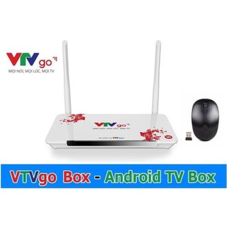 Android TV BOX VTVGO  CHÍNH HÃNG - BẢO HÀNH 12 THÁNG ( Tặng chuột không dây)