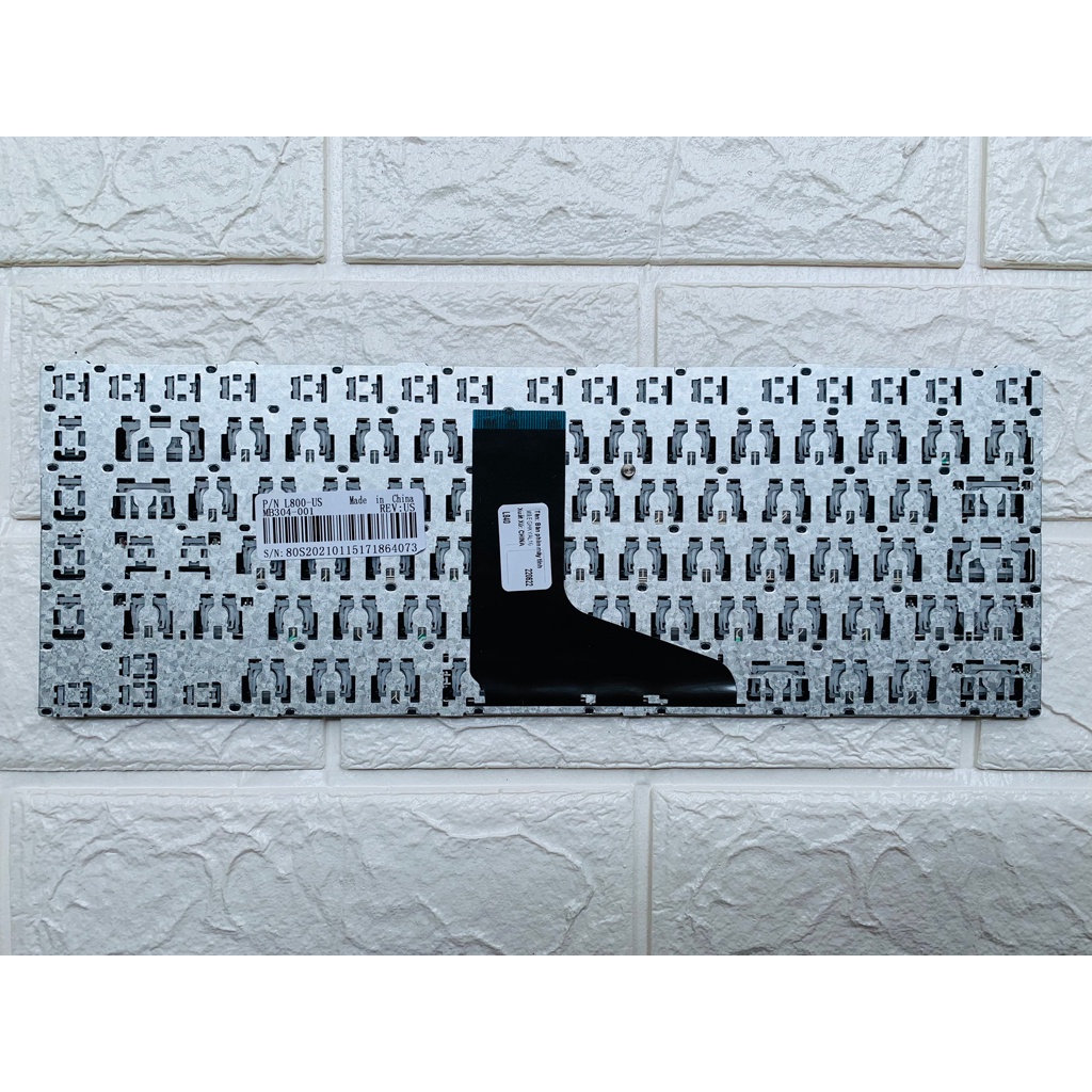 Bàn phím Laptop TOSHIBA C845 C840 L835 L840 L840D L845 L845D C700 C800 nhập khẩu - bảo hành uy tín