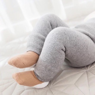 Quần tất xù trơn