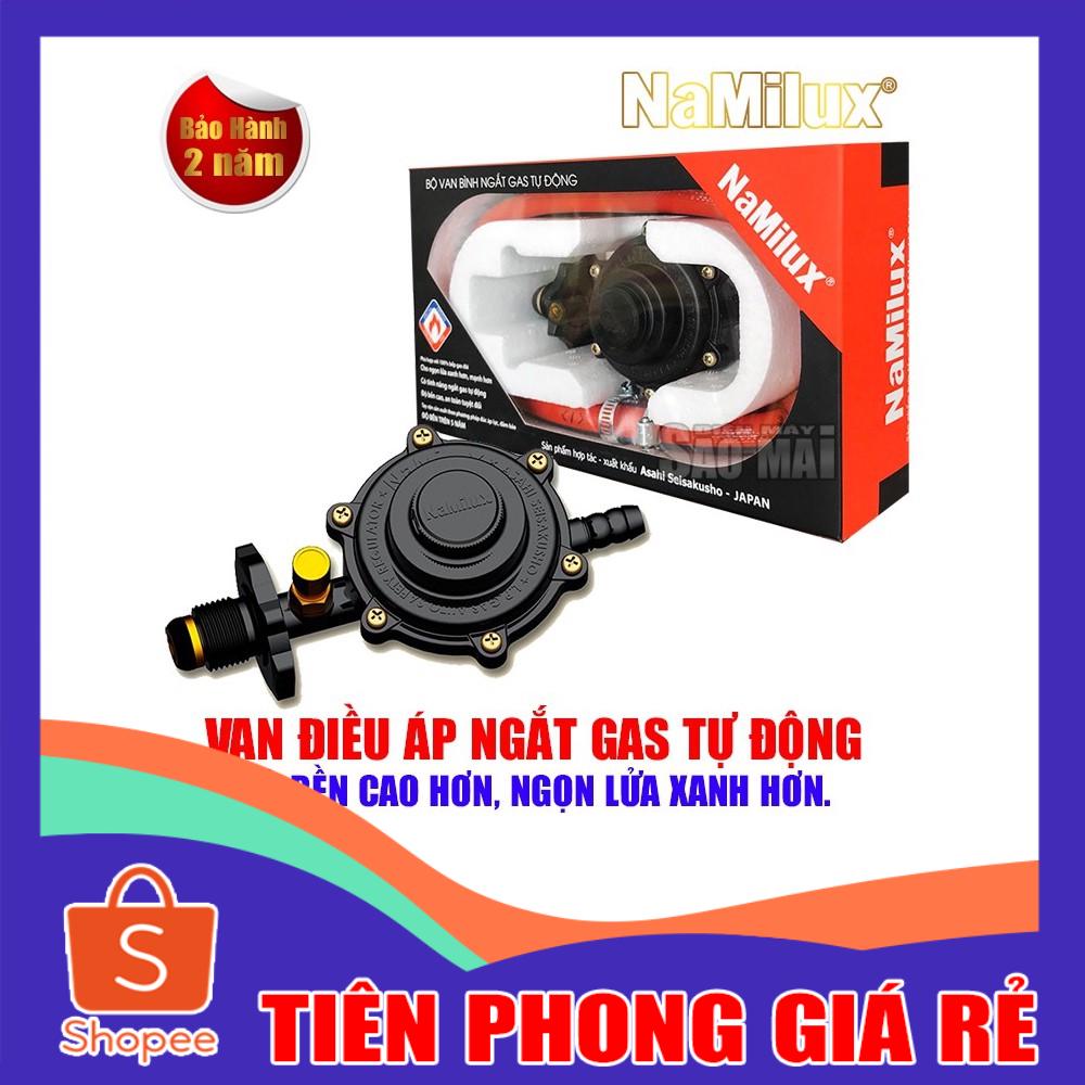 [ GIÁ RẺ ] Van Điều Áp Ngắt Gas Tự Động NaMilux NA-345S-VN ( đen )