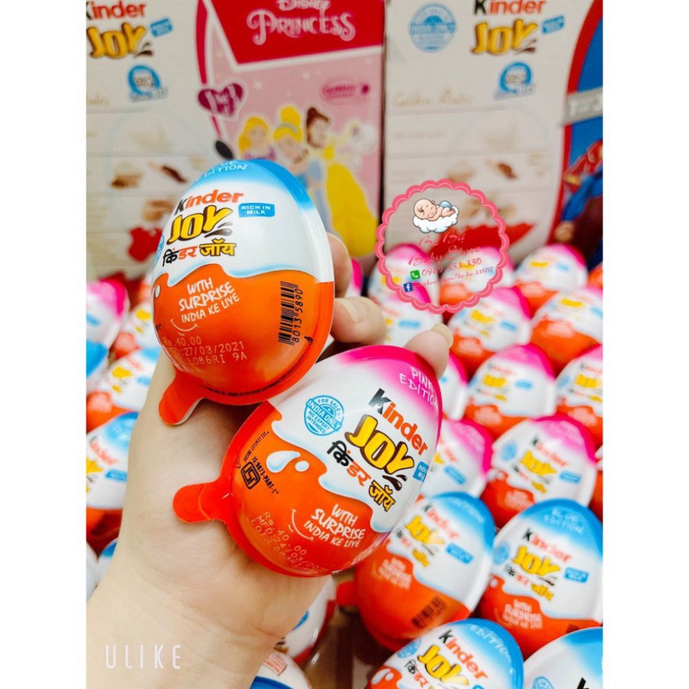 [ Hàng Chuẩn ] Socola Đồ Chơi Trứng Kinder Joy 20g ( Date mới nhất)