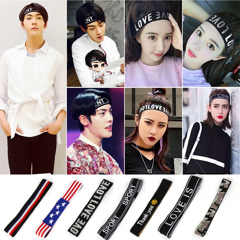 Băng đô headband thể thao tập gym yoga nam nữ kpop Hàn Quốc