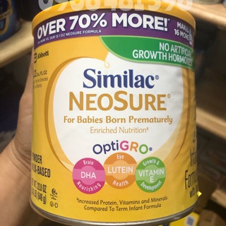 Sữa Similac Neosure cho bé sinh non 646g