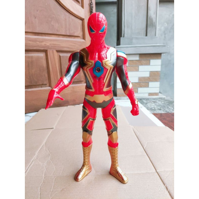 Đồ chơi người nhện, spider man 40cm có nhạc A138