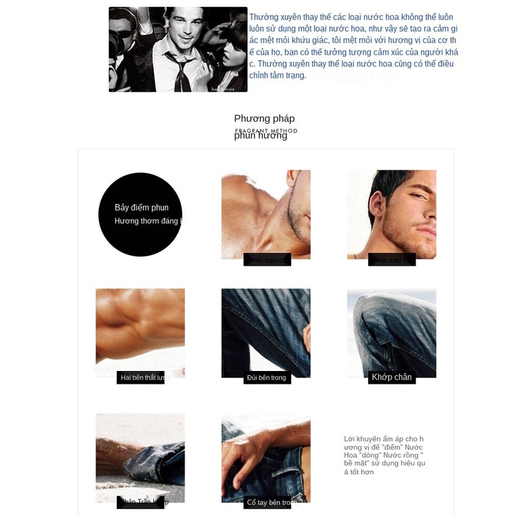 Nước hoa nam Flower Story vẻ đẹp rừng