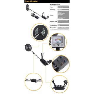 Máy dò kim loại vàng dưới lòng đất MD-5008