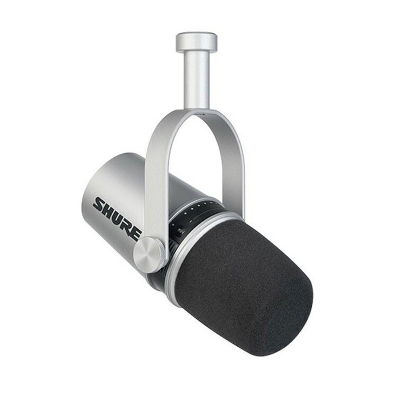 Mic Shure MV7 Livestream Podcast Micro Thu Âm Phòng Thu Studio Microphone Biểu Diễn Chuyên Nghiệp MV7-K - Chính Hãng USA