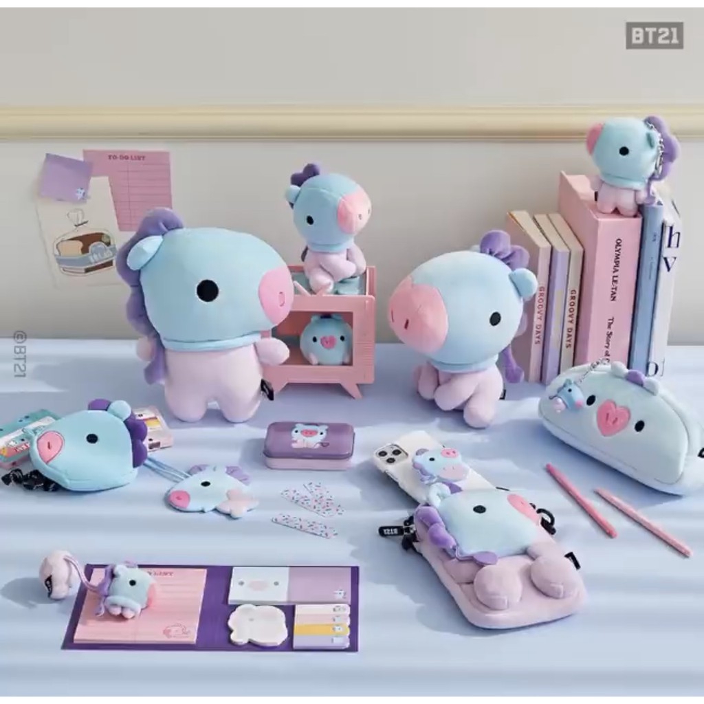 A014 A019 A020 A022 A026 A039❤️PUNIQ SPACE on hand 100% official BT21 BTS original authentic baby sitting doll STANDING PLUSH BTS