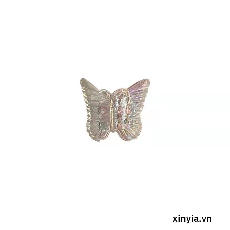 Kẹp Tóc Hình Bướm Mini Trong Suốt Dành Cho Nữ