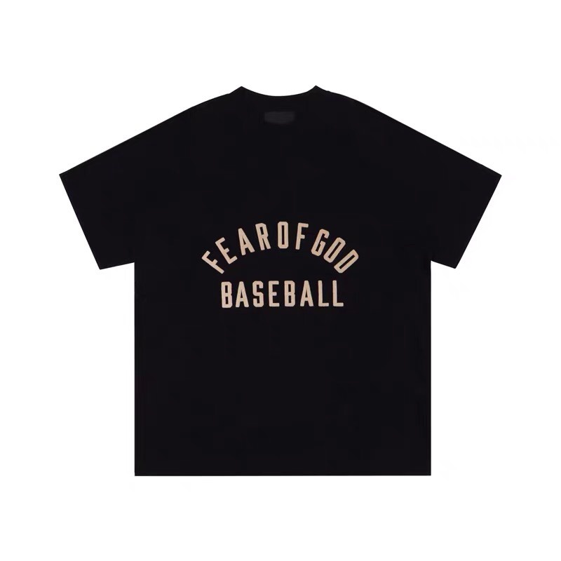 Áo thun Fear Of God Baseball , áo phông unisex, chất cotton thoáng mát, form rộng, Dorystore