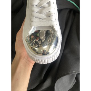 Giày thể thao sneaker mũi bạc