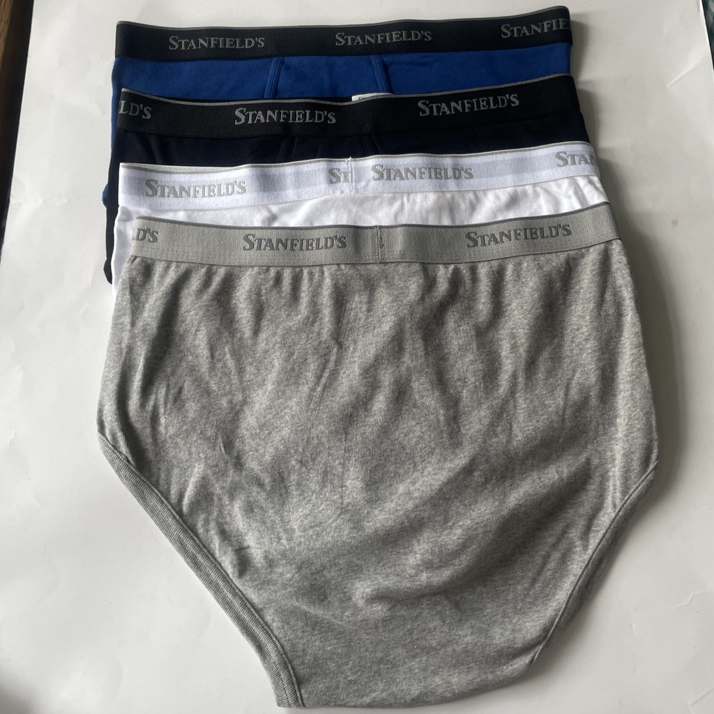 Combo 2 quần sịp nam xuất Canada, chất liệu cotton thoáng mát.