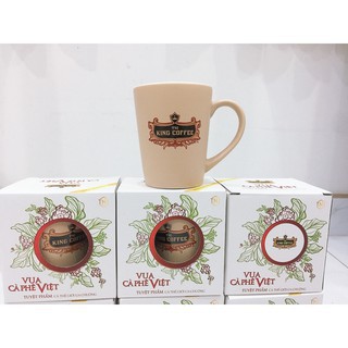 (TRỢ GIÁ) Cốc Sứ Ly sứ uống nước cao cấp King Coffee 350ml