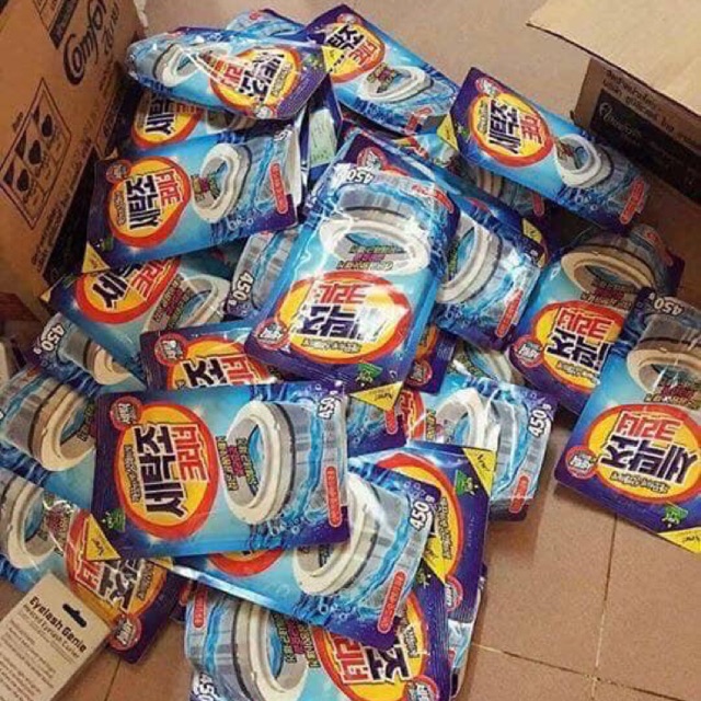 Tẩy lồng máy giặt