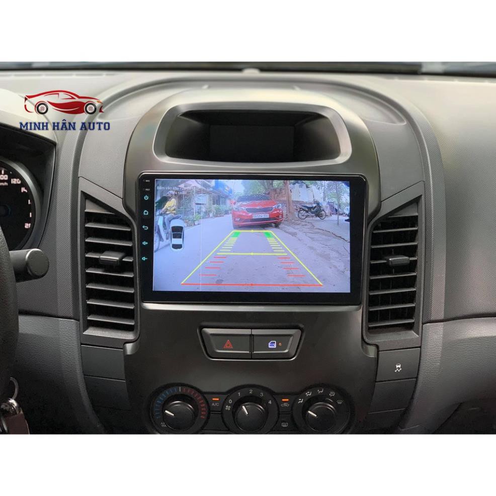 Bộ màn hình Android cho xe FORD RANGER 2011-2016, trọn bộ màn hình mặt dưỡng, dây zắc zin theo xe