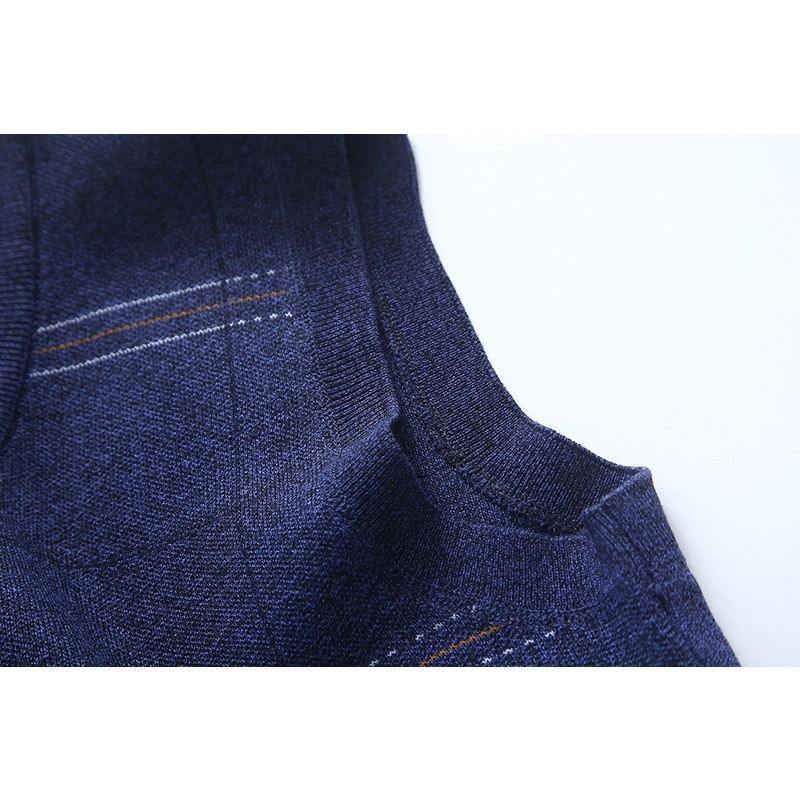 Áo len gile nam thu đông thời trang trung niên