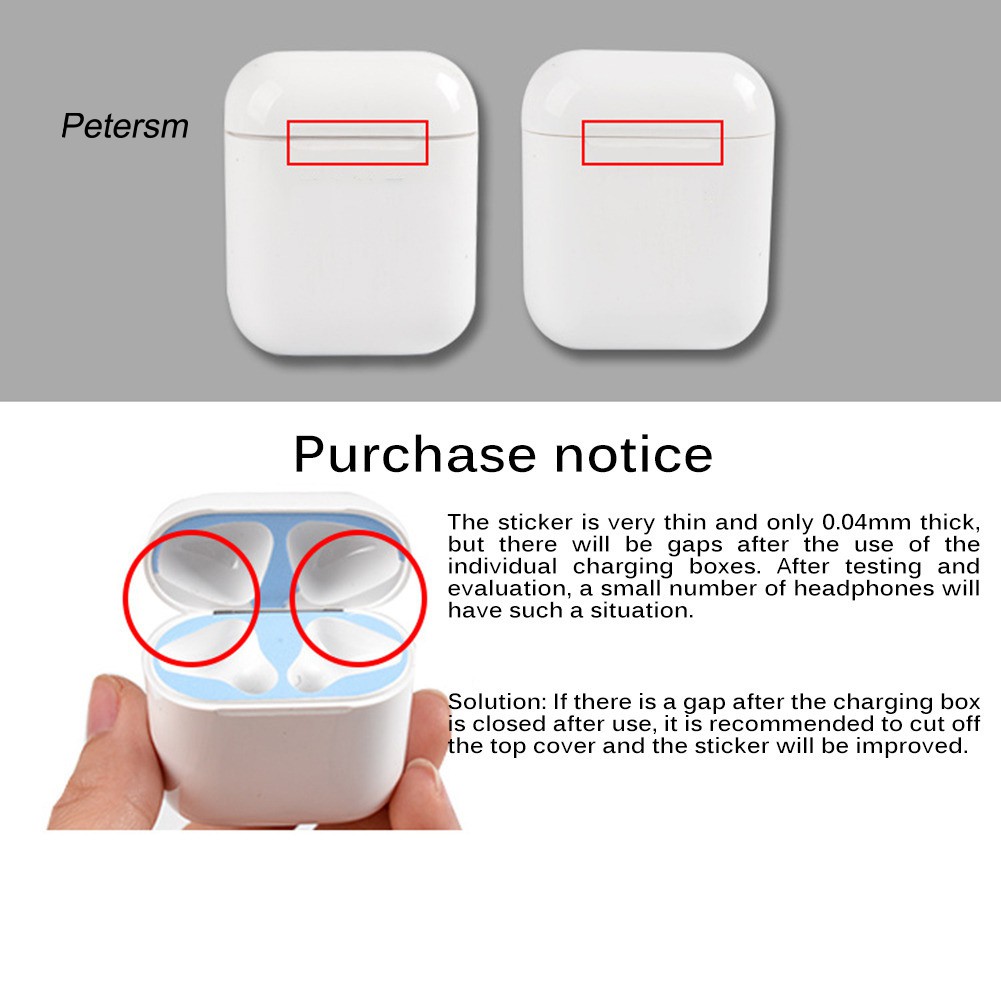 Vỏ Bảo Vệ Hộp Sạc Tai Nghe Bluetooth Không Dây Airpods