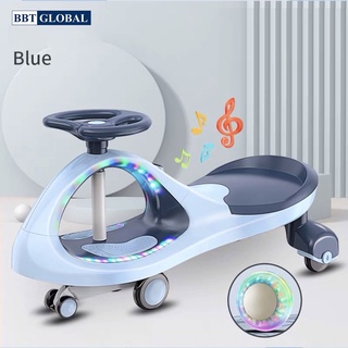 Xe lắc cho bé bánh cao su có đèn và nhạc BBT GLOBAL SW005