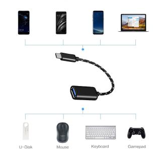 Dây cáp USB 2.0 - Type C cho điện thoại/máy tính