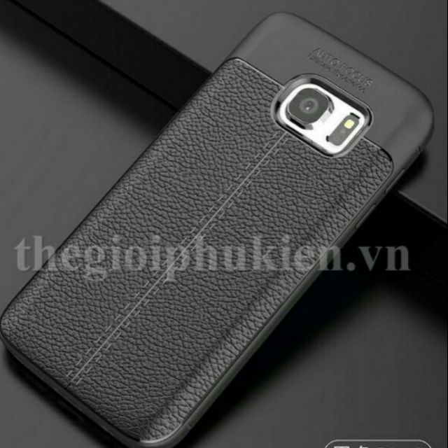 Ốp lưng dẻo vân da Auto Focus cho galaxy s7