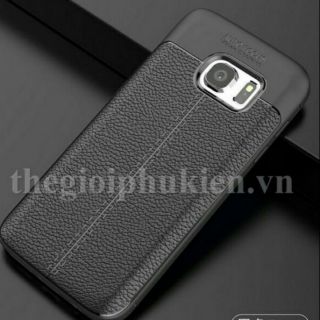 Ốp lưng dẻo vân da Auto Focus cho galaxy s7