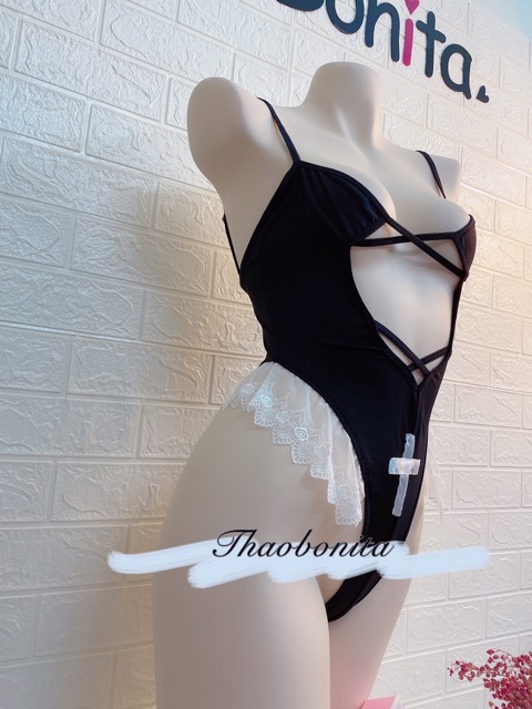 Set ngủ bodysuit phối ren cosplay siêu xinh- Kèm clip T170 🚀GIAO HOẢ TỐC HCM🚀 | BigBuy360 - bigbuy360.vn
