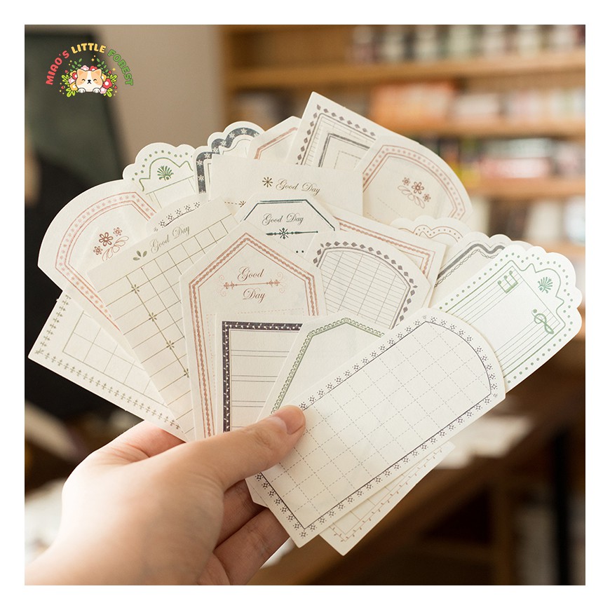 GIẤY NOTE NHÃN TAG PAPER BORDER | MNO220