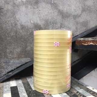 [Lẻ 1 cuộn] Băng keo trong 1F2 80 Yard