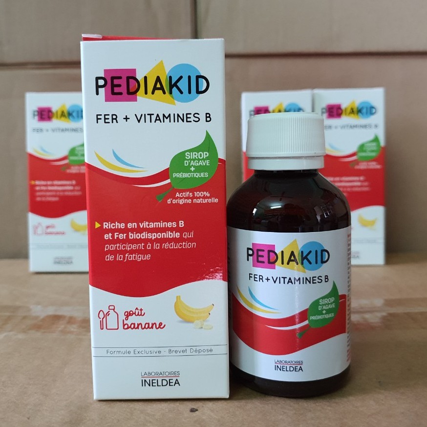 Pediakid - 22 vitamin / Appetit tonus / Sommeil / Sắt Fe + Vitamin B / Immuno Fort