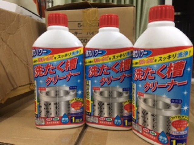 Chai nước tẩy lồng máy giặt 400ml