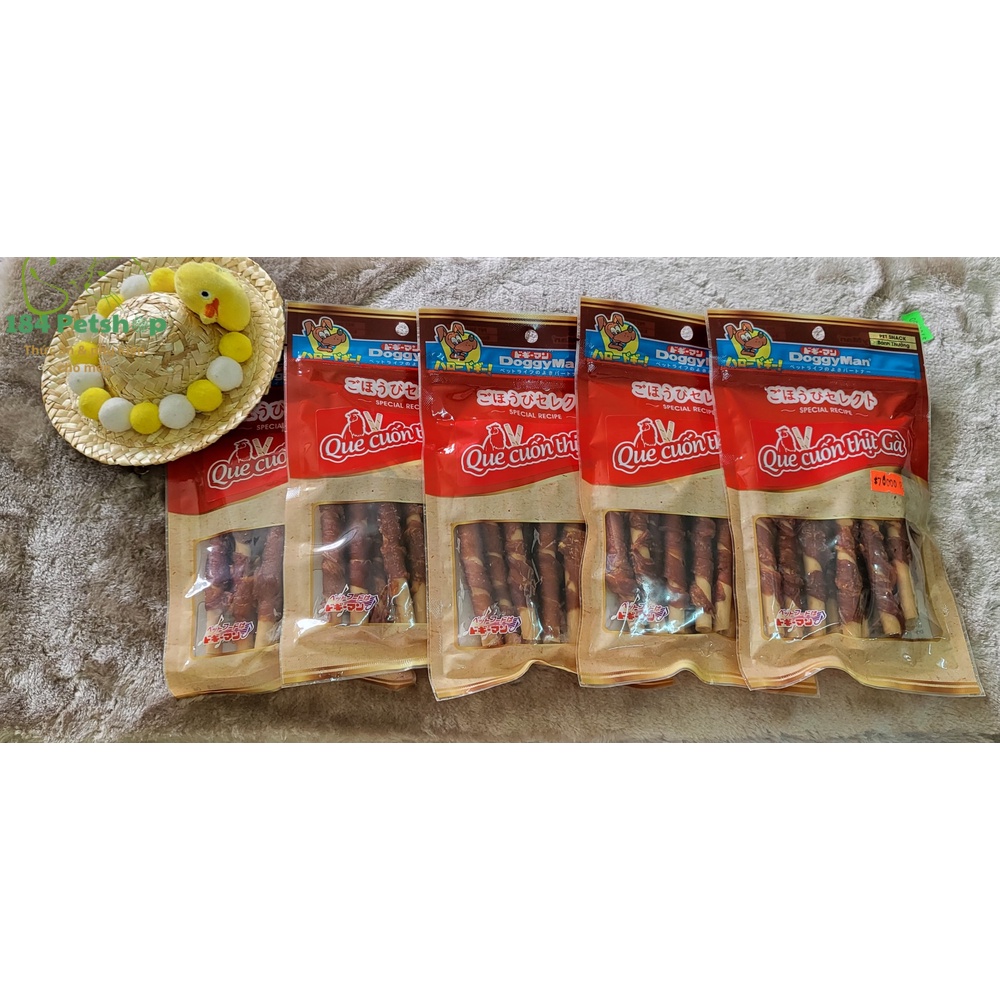 Que cuốn thịt Gà cho Chó DoggyMan