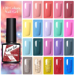 Sơn Móng Tay Gel Kim Tuyến Nhiều Màu KOSKOE 8ml