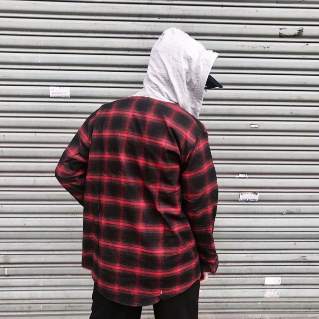 Áo flannel có nón | BigBuy360 - bigbuy360.vn